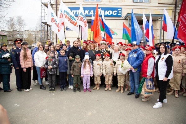 Волонтёры Победы Карелии приняли участие во Всероссийской акции «Парад у дома ветерана»